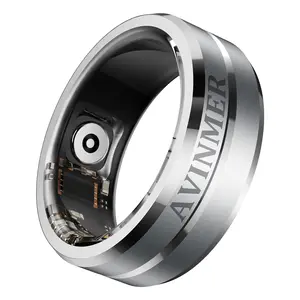 AVINMER AR01 Smart Ring for Women, Men Fitness Tracker for Health Monitoring – Scrolling Ring Compatible with Android, iOS, TikTok, Instagram – Remote Photo Control – Waterproof
