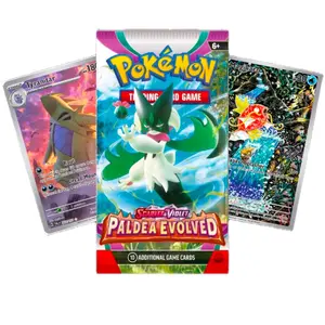 SV Paldea Evolved Sleeved Booster Pack x1 - Trading Card Game