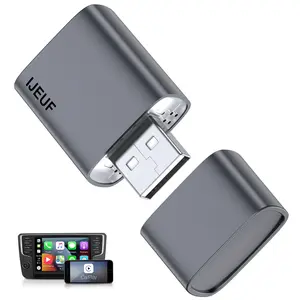 2025 Wireless CarPlay Adapter for iPhone —Ultra-Low Lag, Seamless Connectivity, Compact Bluetooth CarPlay Dongle for iOS 10+/2016+ Vehicles (USB-A)