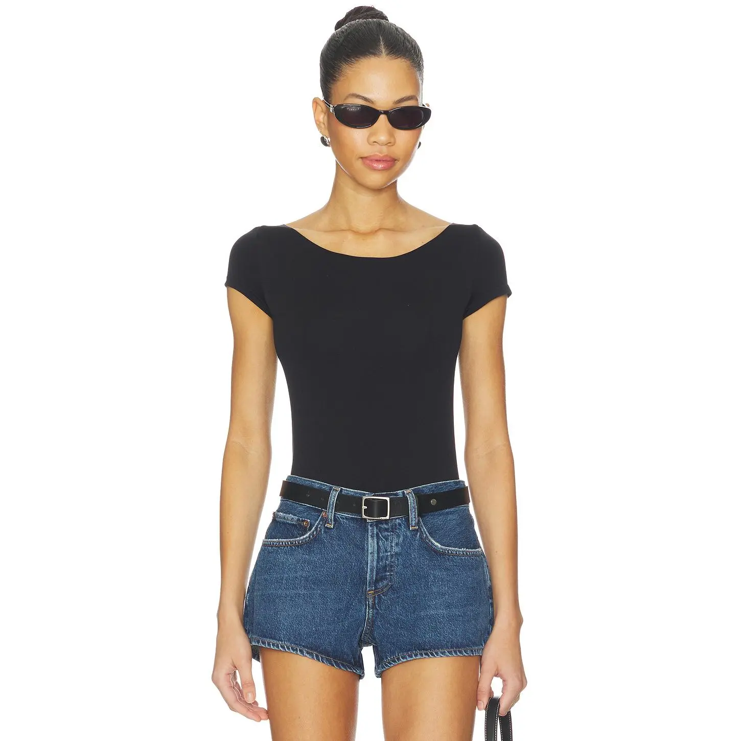 Commando Prima Ballet Bodysuit in Black
