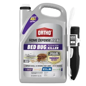 Home Defense Max Bed Bug, Flea and Tick 1 gal. Indoor Spray Bedbug, Flea and Tick with Comfort Wand