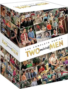 Two and a Half Men: The Complete Series  [DVD Video Disc] Boxed Set, Repackaged, Slipsleeve Packaging