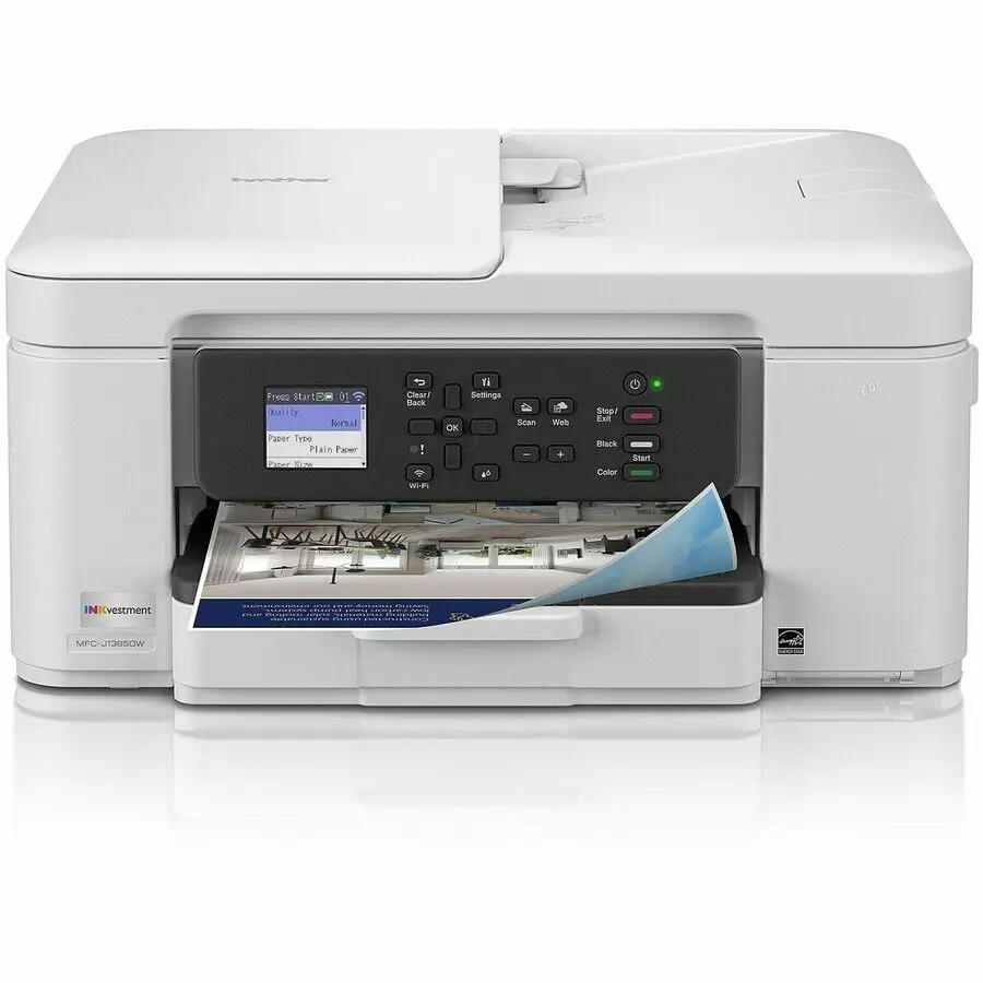 Brother MFCJ1365DW INKvestment 1365 Wireless Color Inkjet AIO Printer