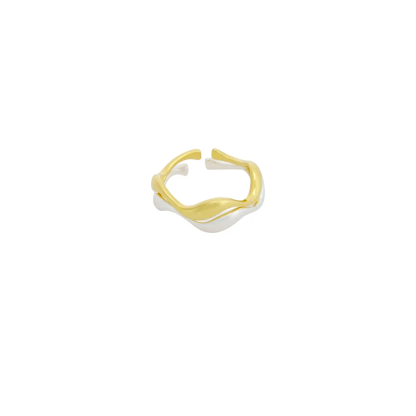 Casa Clara Hele Asymmetric Ring Duo in Multi