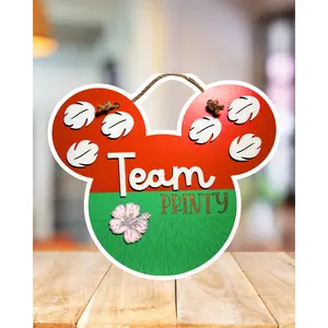 Enchanted Ears | Custom | Hawaiian Princess Personalized Name Sign