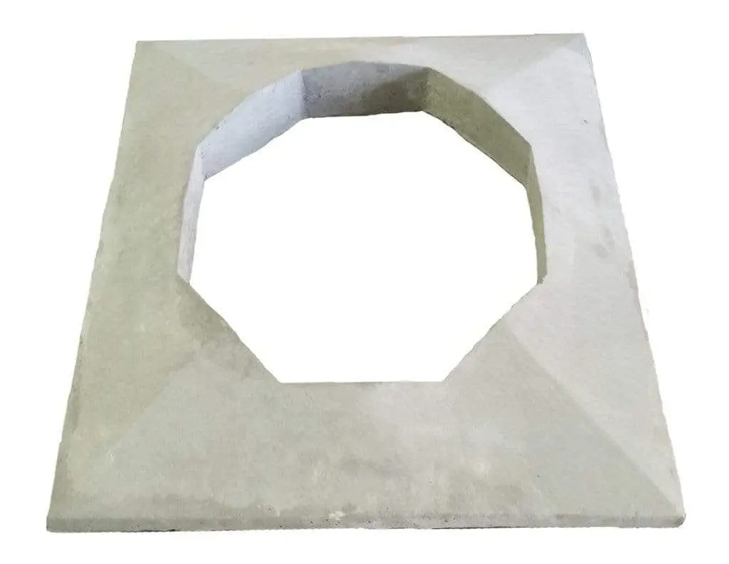 Masonlite MCS-CWN 4 in. Standard Size Masonry Chimney Crown, Ideal for Home Improvement, Building Supplies, Heating-Cooling & Ventilation Needs