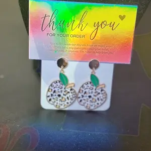 Earrings- teacher edition