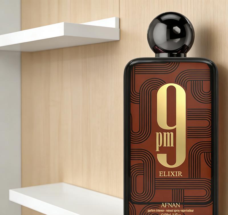 9 PM Elixir Extrait de Parfum | Luxurious Unisex Fragrance 100ml (3.4 Fl Oz) | Bold Sensual Long Lasting Aroma