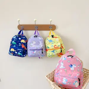 2026 Summer Children's School Cartoon Dinosaur Pattern Backpack Kindergarten Baby School