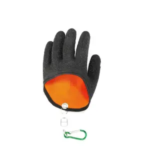 Non-slip Latex Gloves for Fishing, 1 Count Anti-slip Fishing Gloves with Hook, Thickened Hook Fishing Gloves, Outdoor Fishing Accessories, Fishing Tools