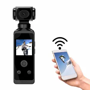 HD sports camera 4K pocket gimbal camera handheld video recording camera vlog camera outdoor cycling anti shake and waterproof