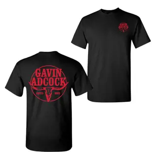 Gavin Adcock Country Music Artist T-Shirt – Vintage Western Graphic Tee for Fans, Unisex Country Concert Shirt