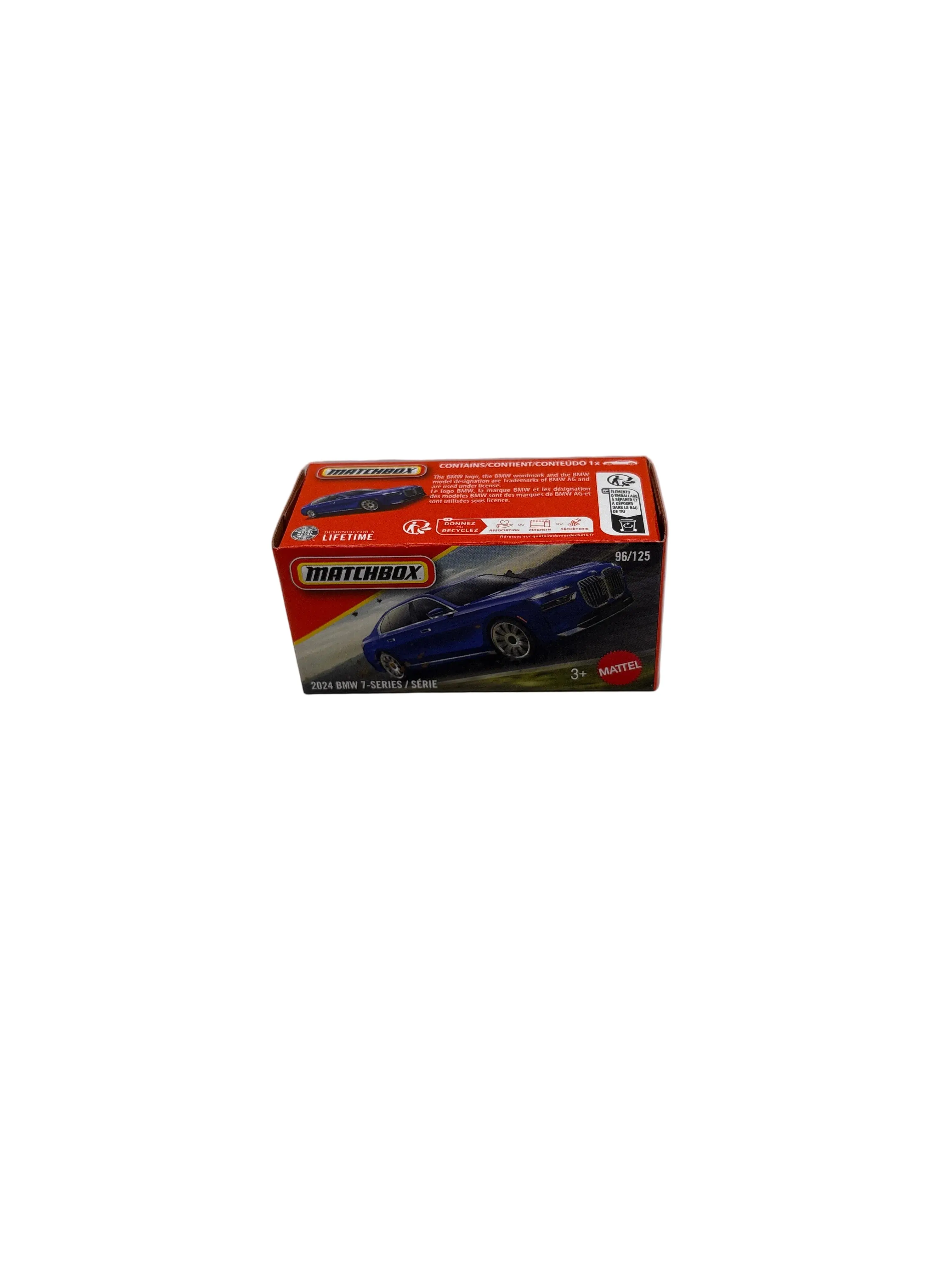 Matchbox 2024 BMW 7-Series Diecast blue