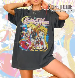 Sailor Moon Anime T-Shirt- Japanese Manga Graphic Tee
