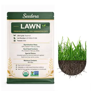 Premium Grass Seeds Sun & Shade - HardyLawn Seeds for Dense Green Turf, Great forNew Lawns or Overseeding