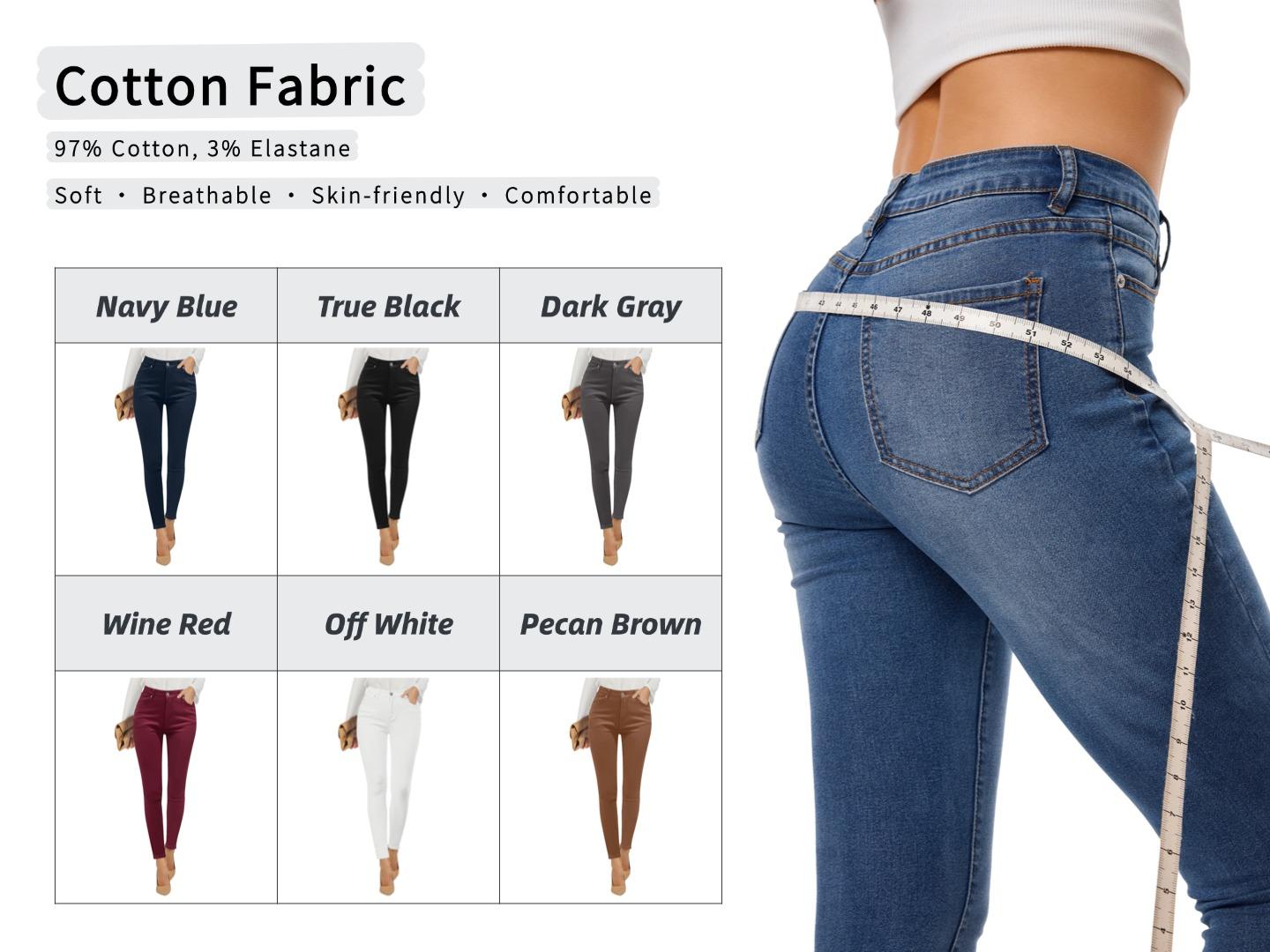 GRAPENT Skinny Jeans for Women High Waist Stretchy Classic High Rise Slimming Jeggings Denim Trousers Pants Womenswear Bottoms SpringStatements