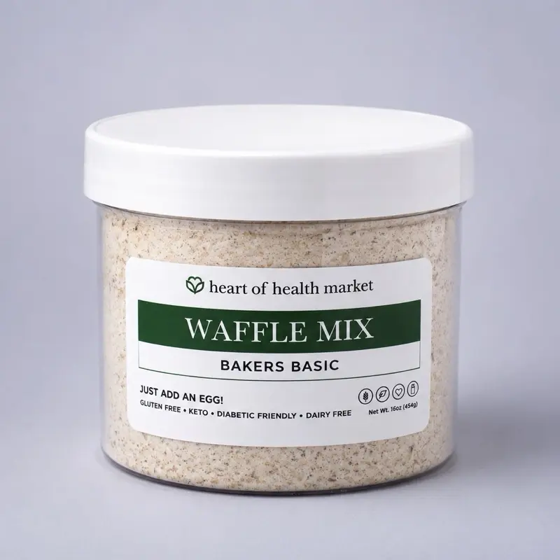 KETO Bakers Basic Waffle Mix