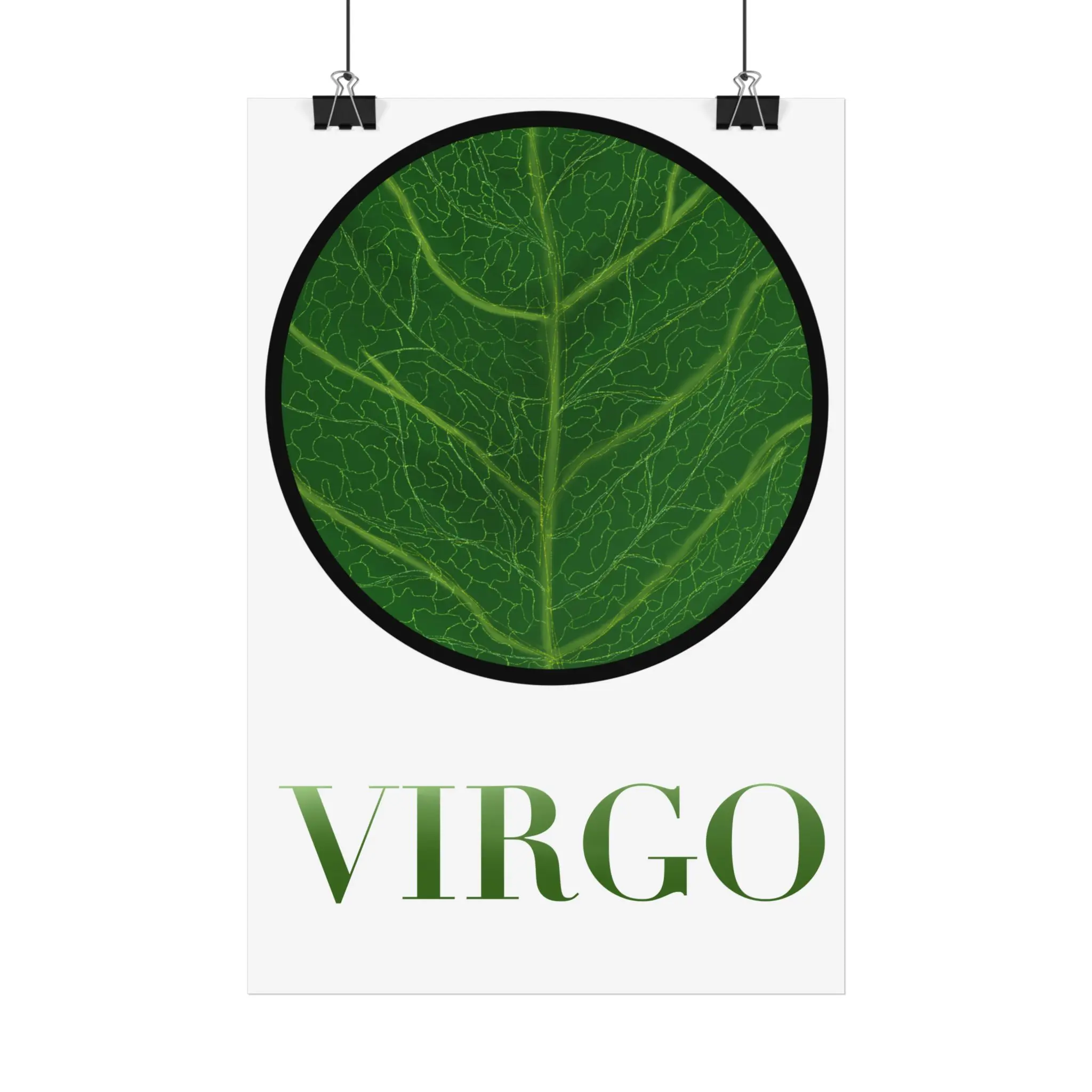 Aesthetic Virgo Satin Posters