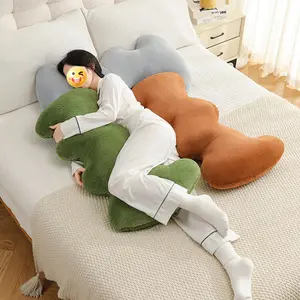 Full Body Pillow for Side Sleeping, Soft Embrace Sleep Support, Compact Design for Bedding Comfort, Compact Size, Perfect Gift for Valentines & Holidays
