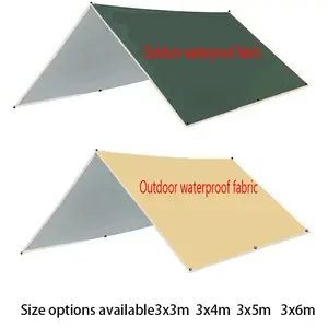 Camping Tent Waterproof Ultra-Light Emergency Shelter, Outdoor Camping Hiking Picnic Backpack Cover, Durable Lightweight Design