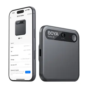 BOYA Notra AI Voice Recorder 64GB Smart Recorder with Call Recording & AI Transcription Audio