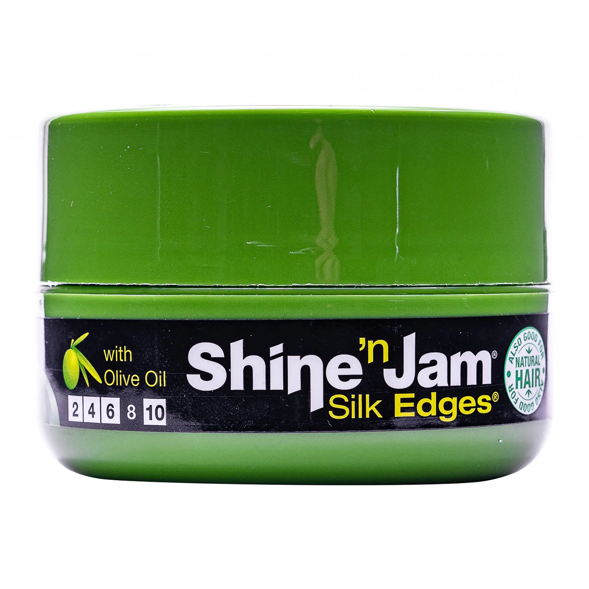 Shine-n-Jam Silk Edges by Ampro for Women - 2.25 oz Gel Shine-n-Jam Silk Edges by Ampro for Women - 2.25 oz Gel