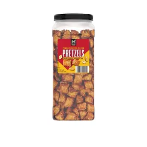 Member's Mark Peanut Butter Filled Pretzels 44 Oz Crunchy Snack Ideal for Snacking