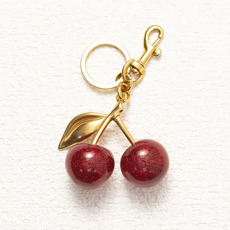 Purse Chain Charms Cherry Bag Charm, Purse Charms for Handbags Cute Bag Charm Chains Accessories, Gifts for Women