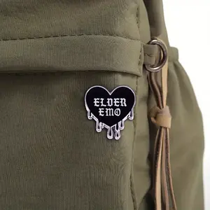 Elder Emo Enamel Pin