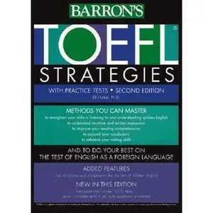 USED-TOEFL Test Strategies: With Practice Tests by Eli Hinkel (Paperback)