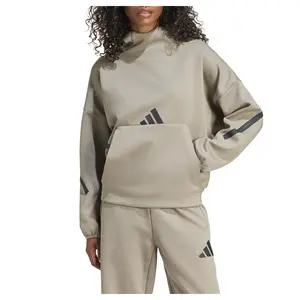 adidas Womens Z.N.E. Hoodie Training Casual Outerwear Casual - Grey