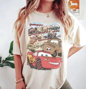 Vintage 95 Cars Movie Tow Mater Shirt, 95 Cars Movie Mater Shirt, Trip Shirt, Mater Travel Tee [Adult - Youth - Toddler Magic Kingdom trip]