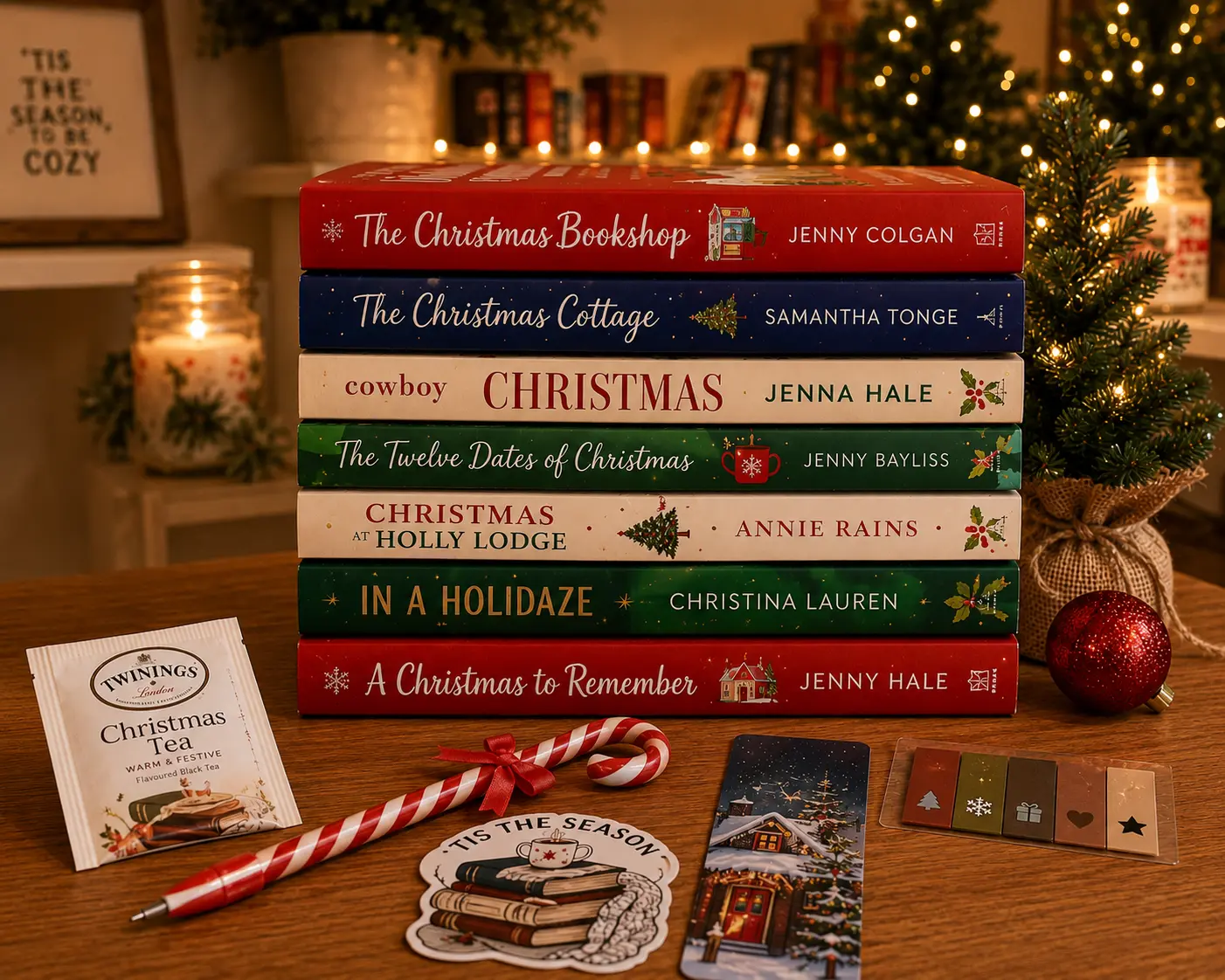 A Cozy Christmas Blind Date With a Book