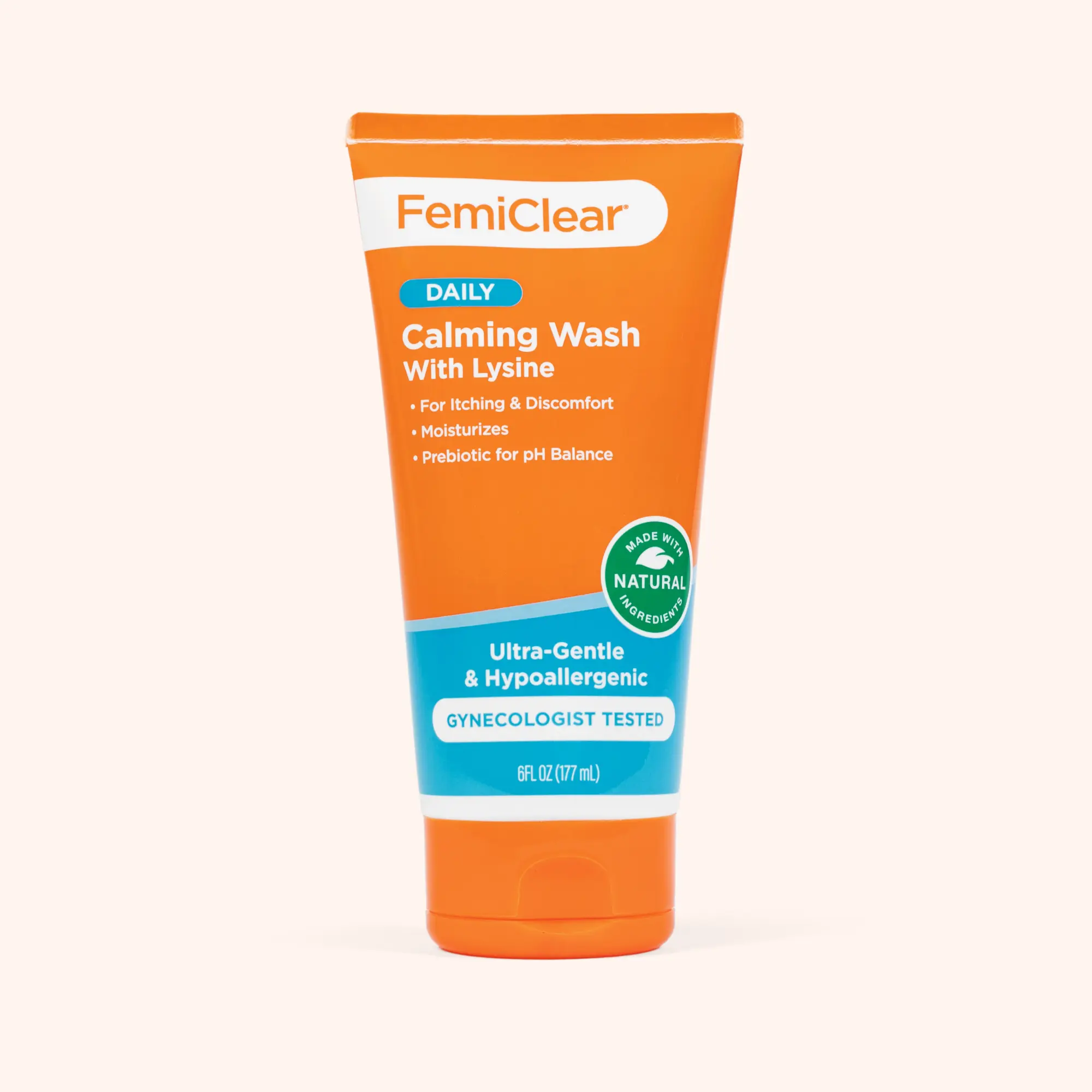 Ultra-Gentle Feminine Wash with Lysine & Lemon Balm, Daily Feminine Cleanser, Gynecologist Tested, Made With Natural Ingredients Soap Calendula