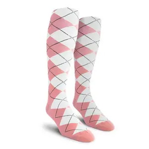 Golf Knickers Colorful Knee High Argyle Cotton Socks For Men Women and Youth (AA-ZZ)