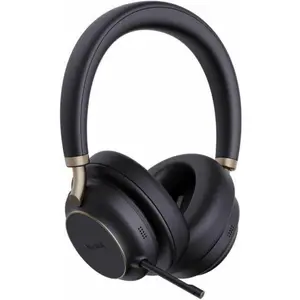 Yealink BH76 Plus UC Black USB-C Wireless Business Headset with ANC, Memory Foam Ear Cushion, 40 Hours Battery Life, On-Ear & Over-Ear Modes, Acoustic Shield Technology