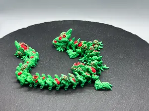 3D Printed Infested Dragon - Articulated Infested Dragon, Fidget Infested Dragon