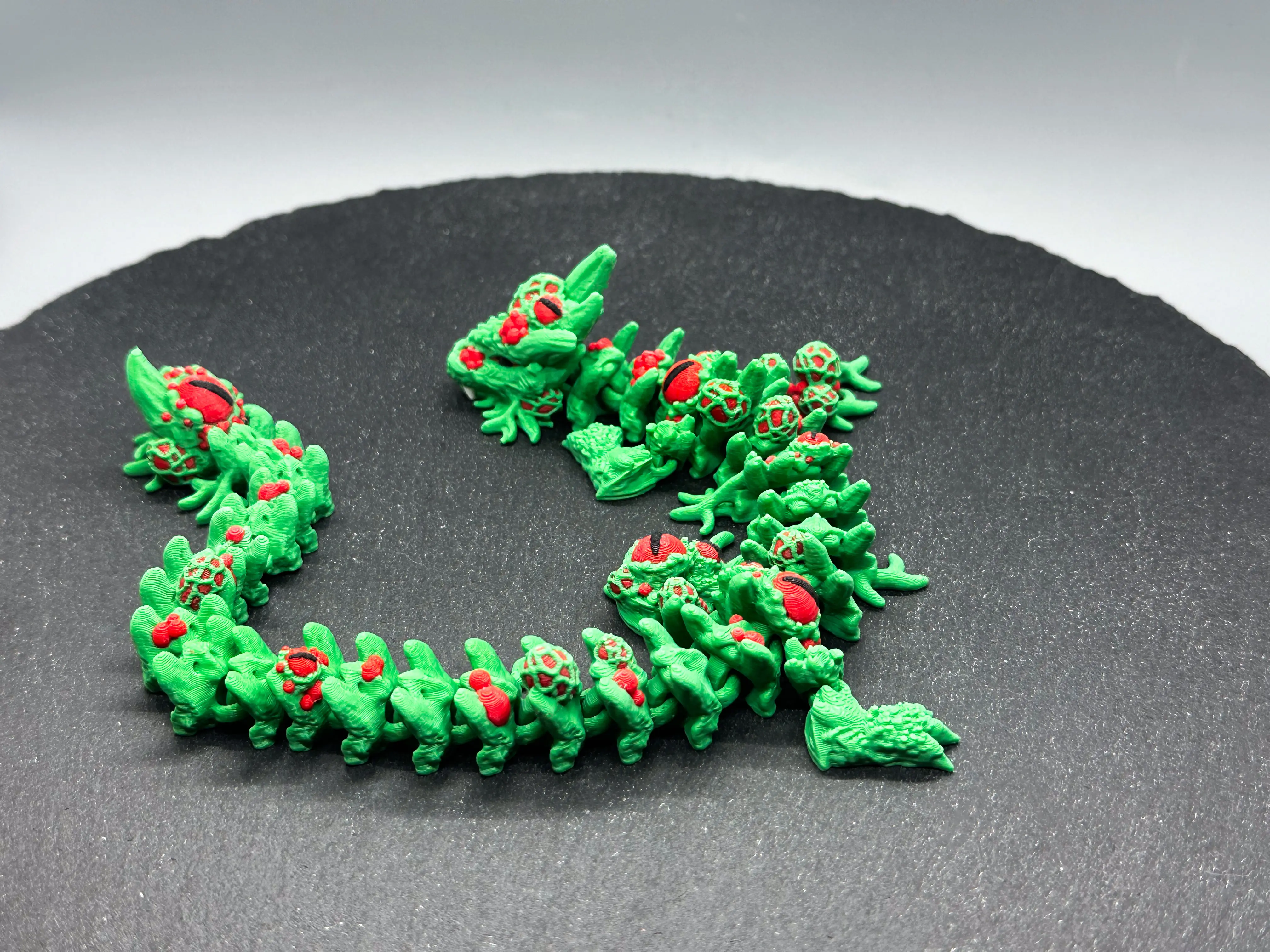 3D Printed Infested Dragon - Articulated Infested Dragon, Fidget Infested Dragon