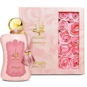 Afnan Zimaya Fatima Pink Extrait de Parfum for Women 3.4 Oz