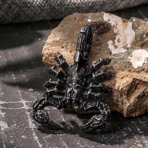 GTHIC Scorpion Pendant – Domineering Stainless Steel Animal Jewelry for Men & Women