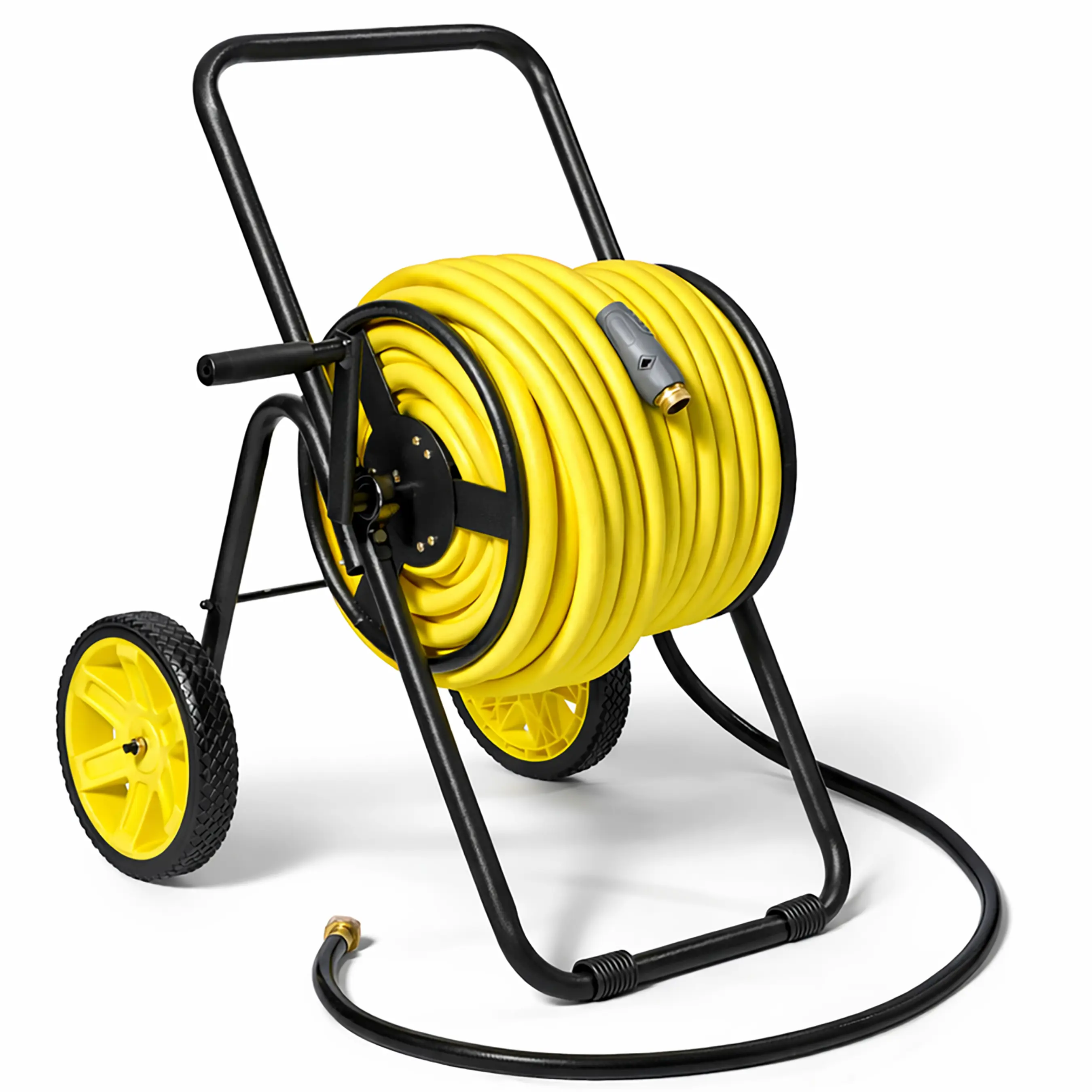 2-Wheel Residential Duty Hose Reel Cart - 175ft Hose Capacity