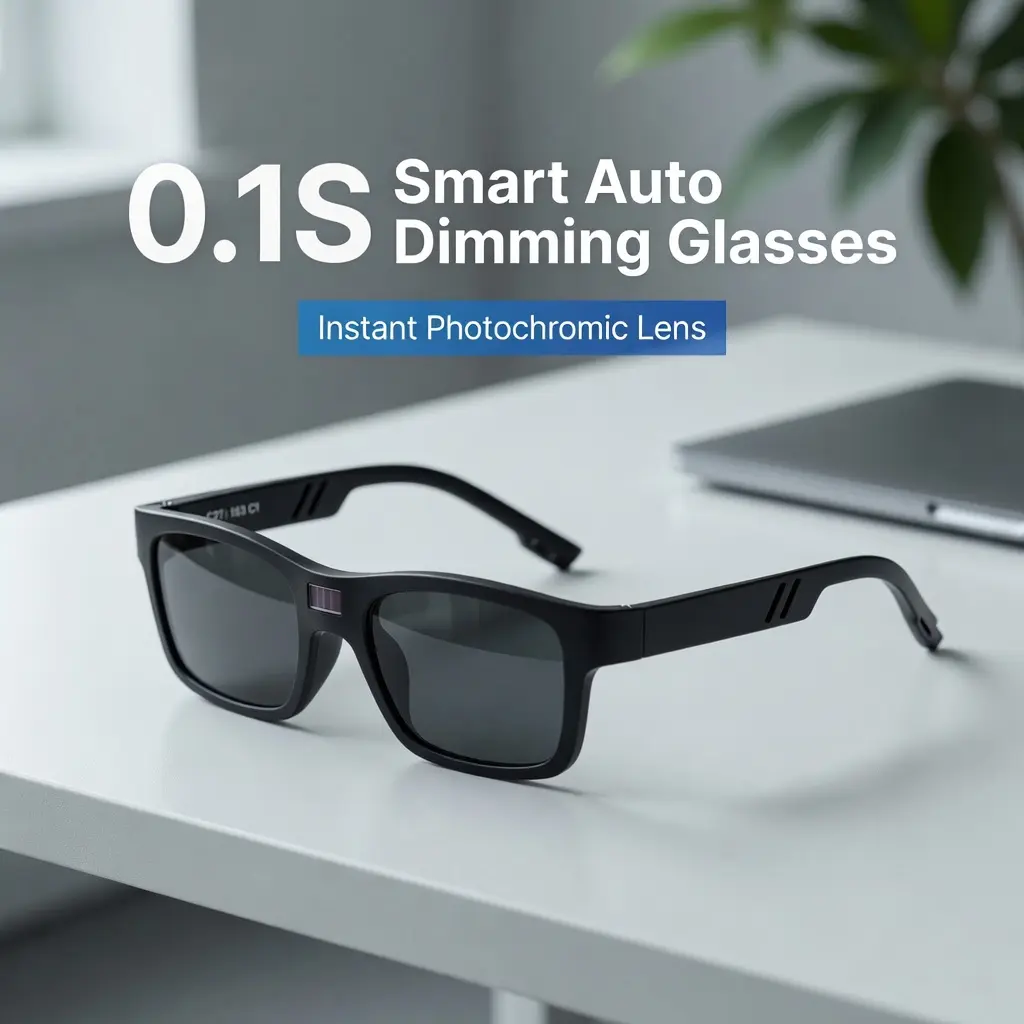Paleshy Color Changing Sunglasses  UV400 Polarized Aviator Shades for Driving & Outdoor