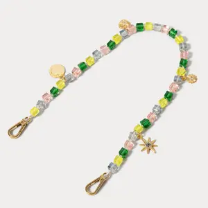 Kiki Wristlet - Multi Pastel/Gold