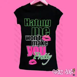 Trashy Y2k 2000s Tops Aesthetic Clothing Harajuku Star Girl Y2k Clothes Women Women's T-shirts Gothic Emo Goth Kpop Kawaii Woman