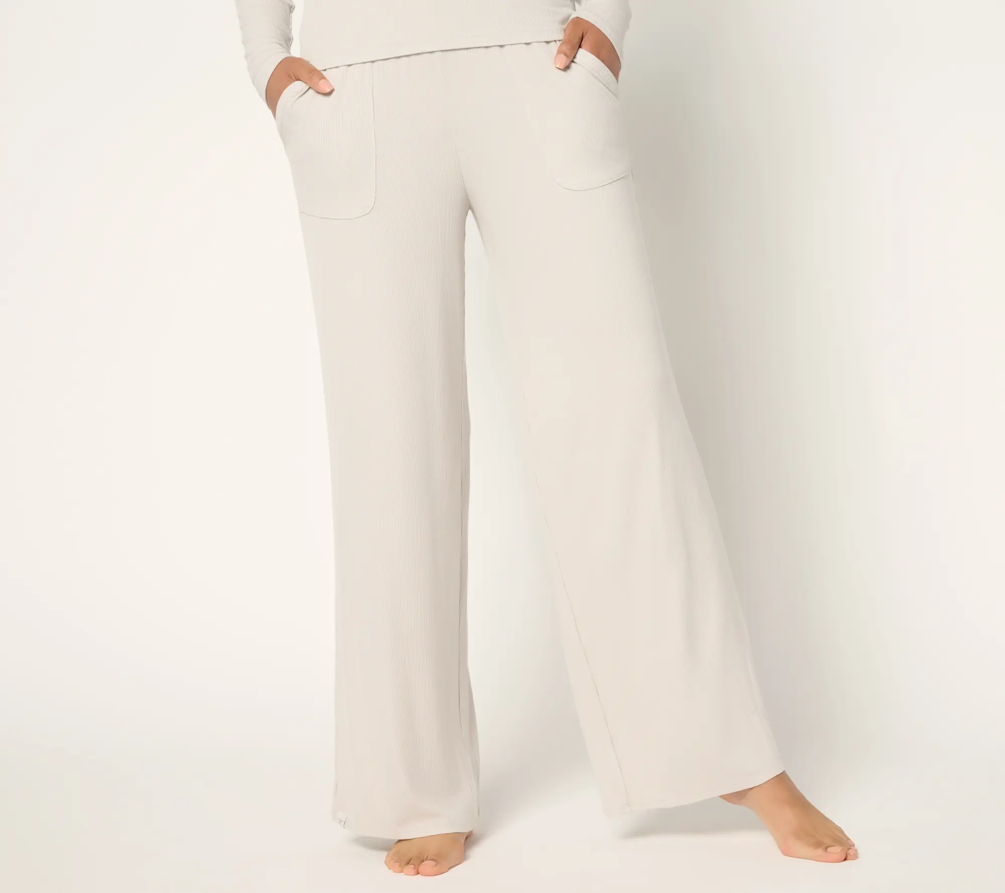 Barefoot Dreams Regular MC Ultra Soft Rib Patch Pocket Pant