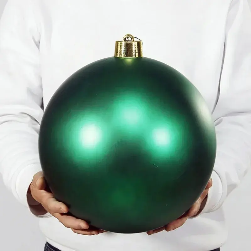 20cm Large Christmas Balls Family Christmas Tree Decoration Pendant Home Decoration Ornament 2023 Xmas Merry Happy New Year 2024