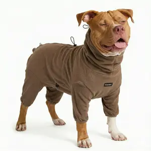 KOOGAL Dog Recovery Suit Soft Stretch Anti Lick Surgery Onesie for Small Medium Large Dogs Breathable Anxiety Relief Pajamas Comfortable Post Operation Dog Vest Shirts & Vests