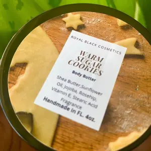 Warm Sugar Cookies Royal Body Butter Organic