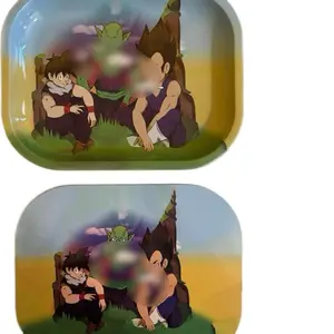 small bin with custom designs