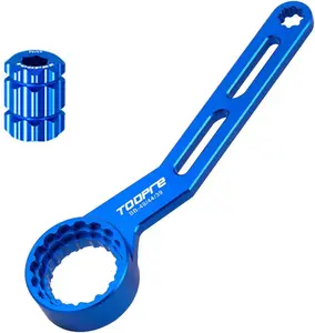 Bicycle Bottom Bracket Wrench Tool, Bike Bicycle Dub Crankset Installation And Removal Tool For 12/16-Notch， BB 39/41/44/46/49